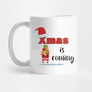 Santa's fluffy red hat Mug